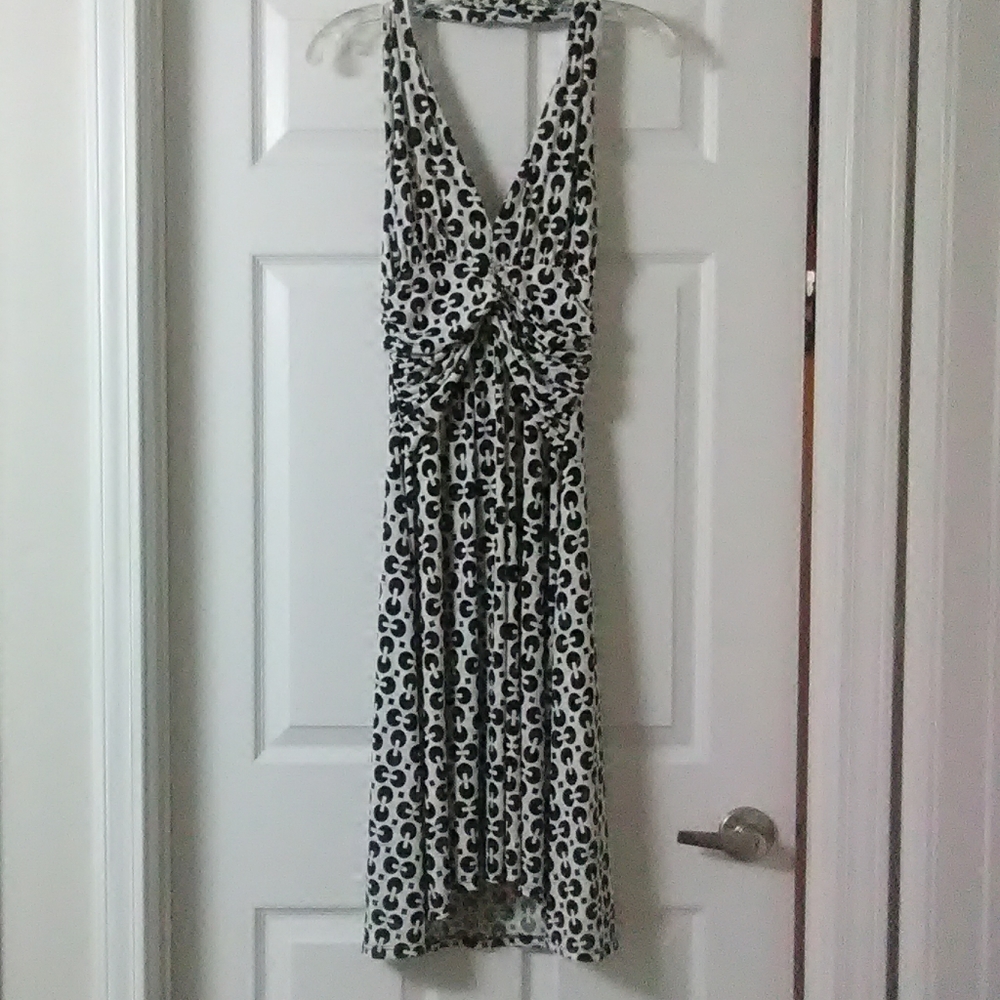 London Eyes black and white dress